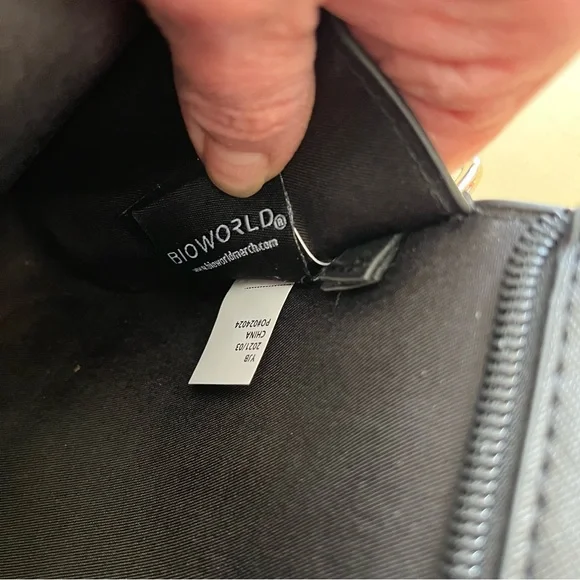 Disney Black Wristlet Clutch with Red & White Minnie and Mickey Graphic - Picture 13 of 13